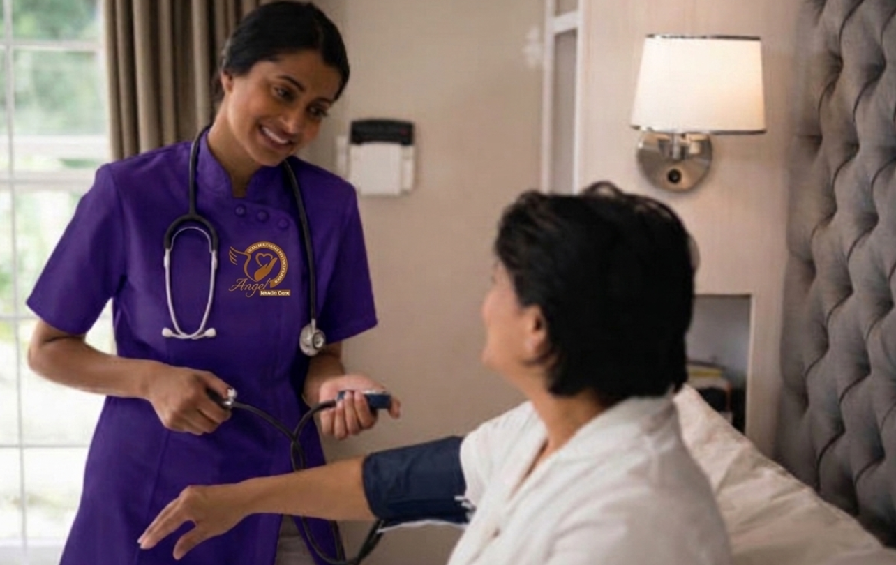 Professional nursing care at home