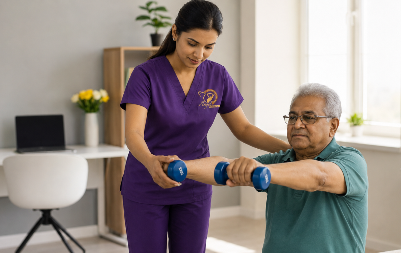 Home physiotherapy treatment in Trivandrum by professional therapist