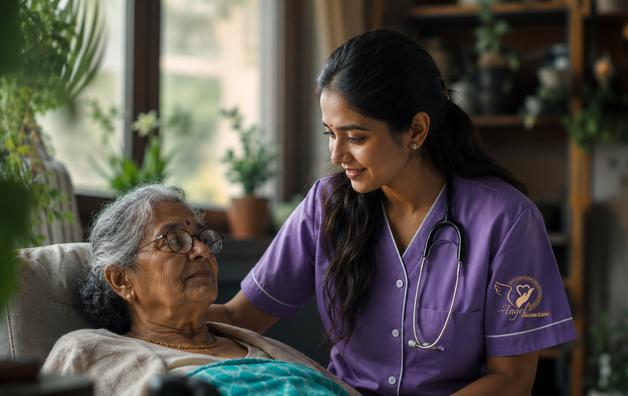 Palliative care at home in Trivandrum