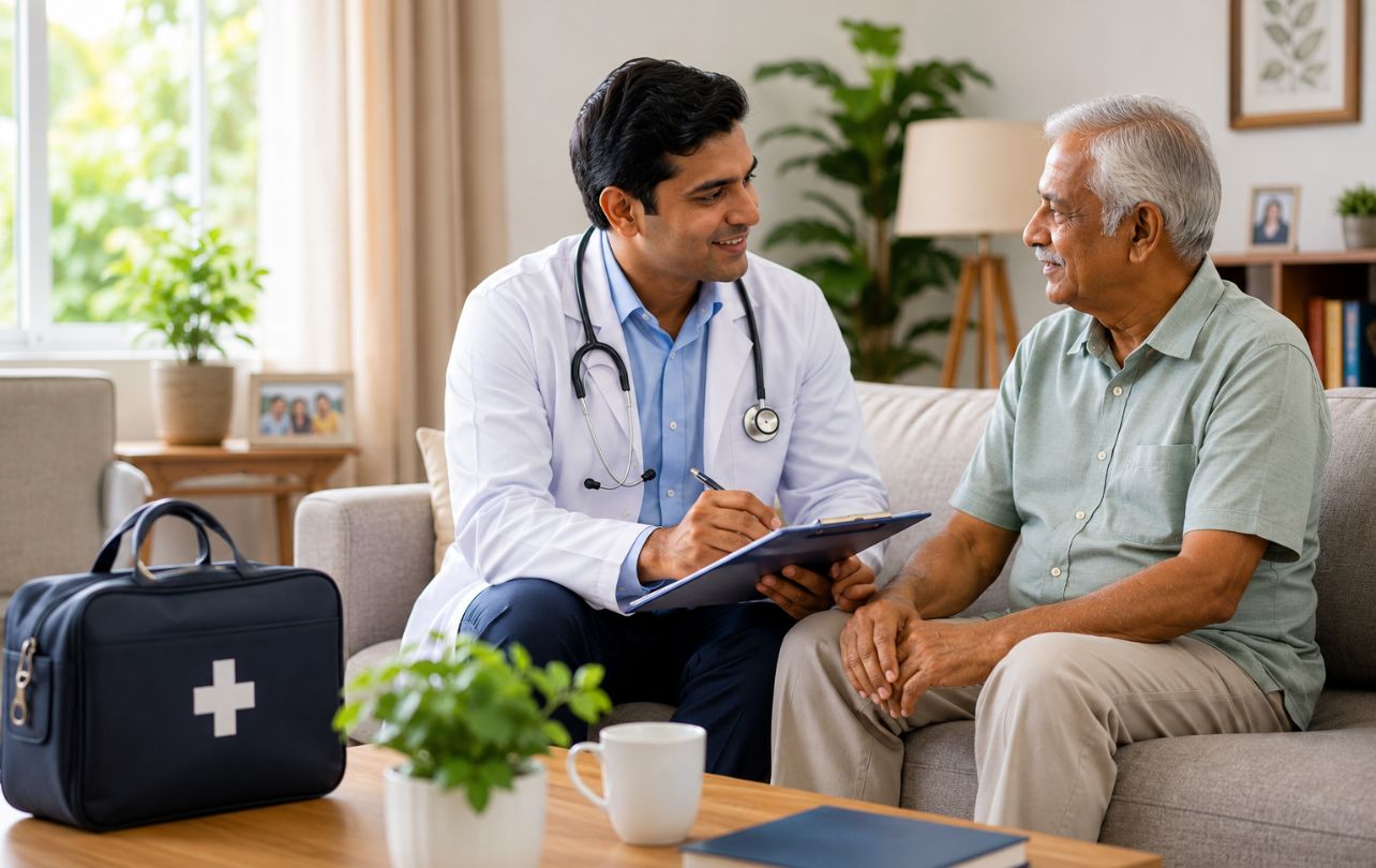 Doctor Consultation at Home Trivandrum by Angel Health Care Services