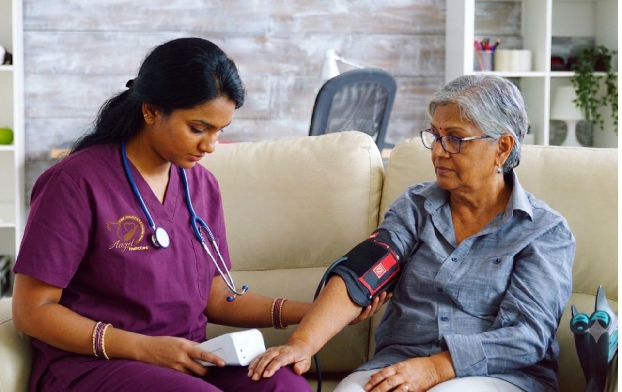 Professional Home Nursing Care Services in Trivandrum patient care at home