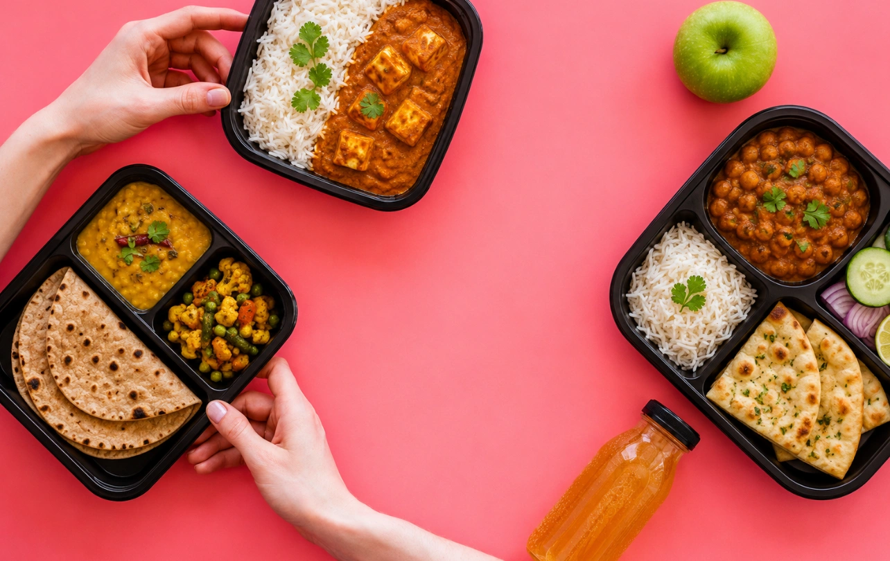 Balanced healthy meals prepared for elderly individuals and patients receiving home care services