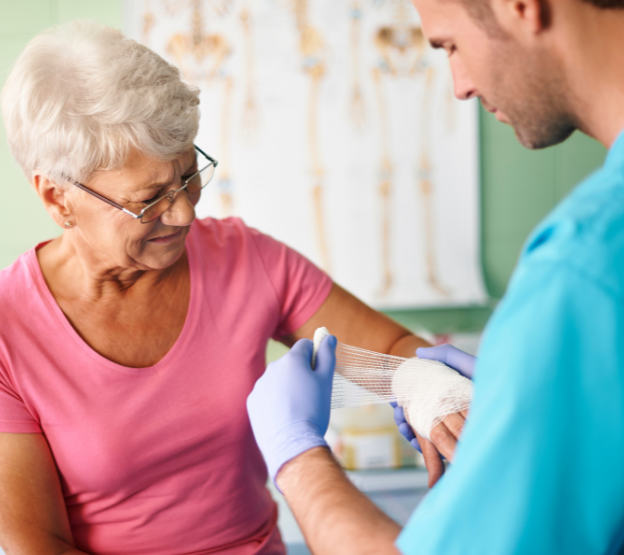 Wound Dressing and Medication Management at Home Sreekaryam