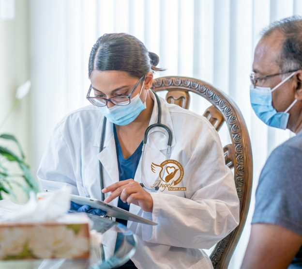 Doctor home visit healthcare service