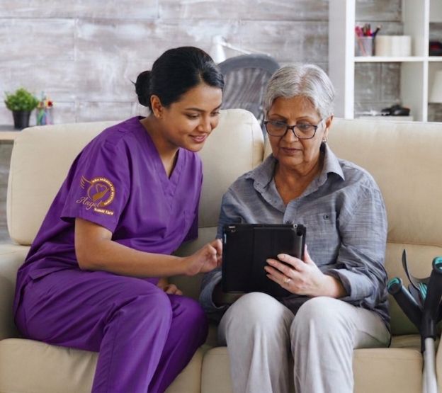 Elderly patient care and nursing support at home in Trivandrum