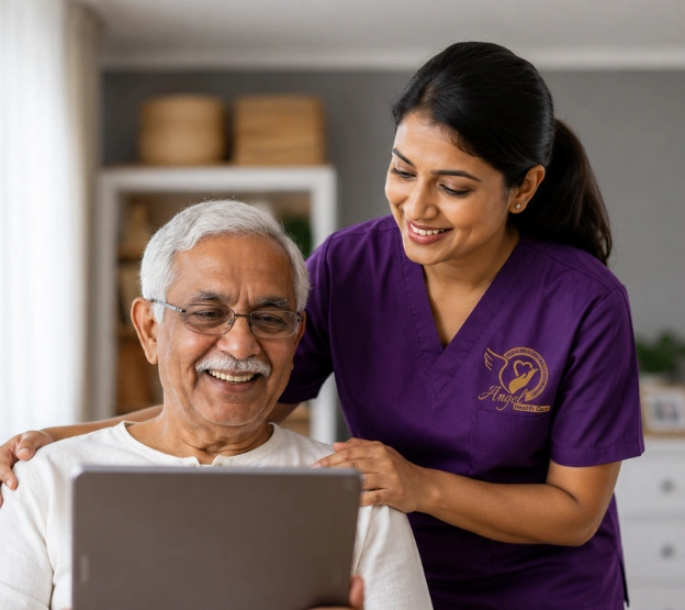 Professional home healthcare and telemedicine support