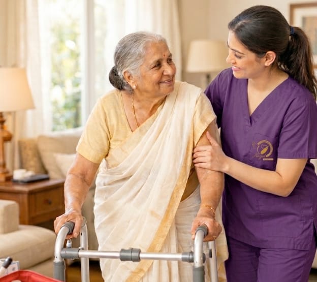 Professional home healthcare assistance in Trivandrum