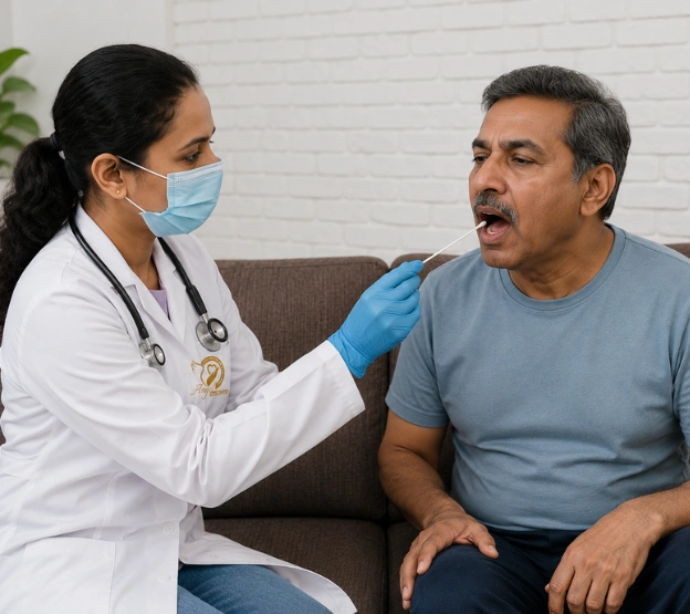 Home healthcare doctor consultation service in Trivandrum
