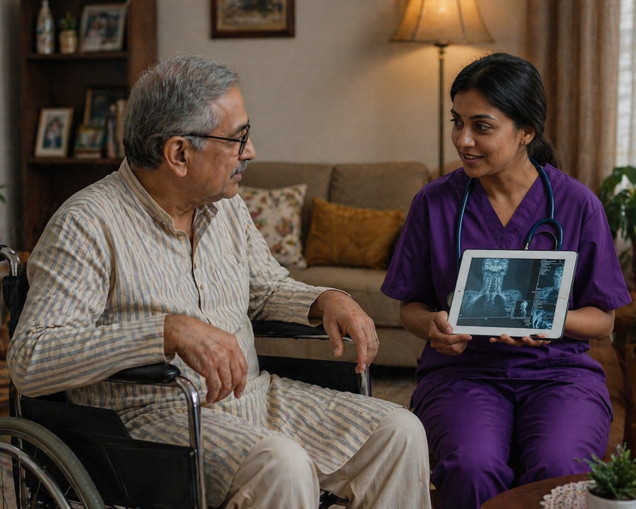 Professional allied health care at home – Angel Health Care Trivandru