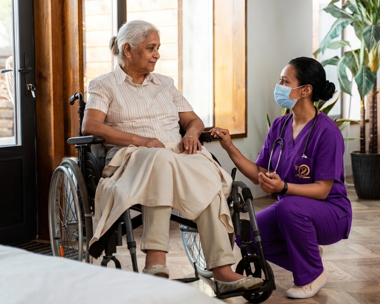 Trusted Home-Based Geriatric Care for Elderly Individuals – Trivandrum
